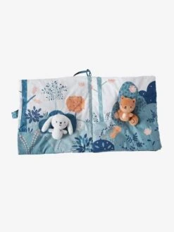 Livre D'éveil + Peluches En Velours Forêt Enchantée Multicolore - Vertbaudet -Produits Pour Bébés Magasin livre deveil peluches en velours foret enchantee 5