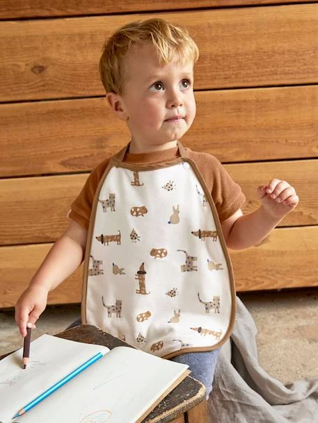 Lot De 2 Bavoirs En Coton Bio Medium Drop Little Mateis LÄSSIG Orange épice - Lassig 5 Lot De 2 Bavoirs En Coton Bio Medium Drop Little Mateis LÄSSIG Orange épice - Lassig – Image 3