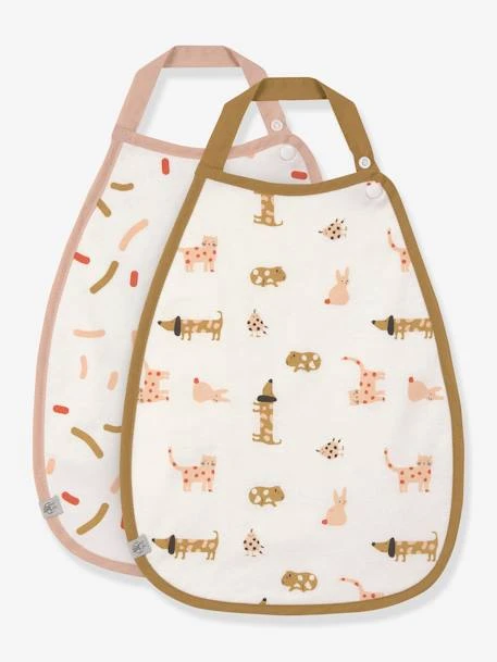 Lot De 2 Bavoirs En Coton Bio Medium Drop Little Mateis LÄSSIG Orange épice - Lassig 8 Lot De 2 Bavoirs En Coton Bio Medium Drop Little Mateis LÄSSIG Orange épice - Lassig – Image 6