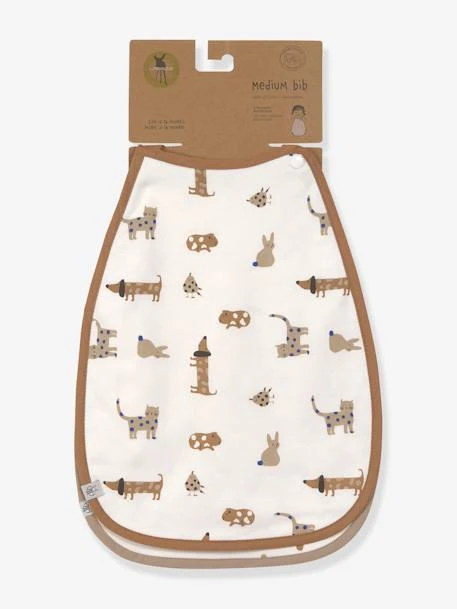 Lot De 2 Bavoirs En Coton Bio Medium Drop Little Mateis LÄSSIG Orange épice - Lassig 3 Lot De 2 Bavoirs En Coton Bio Medium Drop Little Mateis LÄSSIG Orange épice - Lassig
