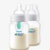 Lot De 2 Biberons 240 Ml Philips AVENT Anti-colic Avec Valve AirFree Transparent - Philips Avent -Produits Pour Bébés Magasin lot de 2 biberons 240 ml philips avent anti colic avec valve airfree
