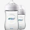 Lot De 2 Biberons 260 Ml Philips AVENT Natural Sans BPA Transparent - Philips Avent