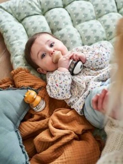 Lot De 2 Hochets En Bois FSC® Vert - Vertbaudet -Produits Pour Bébés Magasin lot de 2 hochets en bois fsc 5