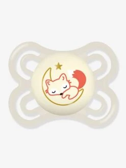 Lot De 2 Sucettes En Silicone MAM Perfect Nuit 2 à 6 Mois Vert + Beige - Mam -Produits Pour Bébés Magasin lot de 2 sucettes en silicone mam perfect nuit 2 a 6 mois 2