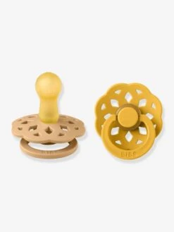 Lot De 2 Sucettes-tétines BIBS Bohème, Taille 1 De 0 à 6 Mois Pêche + Terracotta - Bibs -Produits Pour Bébés Magasin lot de 2 sucettes tetines bibs boheme taille 1 de 0 a 6 mois 2