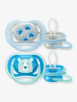 Lot De 2 Sucettes Ultra Air Animals 2e âge Philips AVENT Pingouin + éléphant - Philips Avent -Produits Pour Bébés Magasin lot de 2 sucettes ultra air animals 2e age philips avent 4