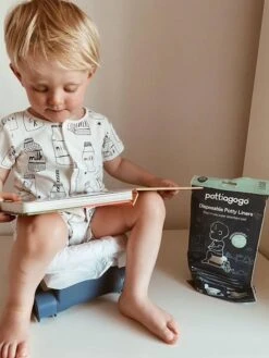 Lot De 20 Sacs Jetables Pour Pot D’hygiène Pliable POTTIAGOGO Blanc - Pottiagogo -Produits Pour Bébés Magasin lot de 20 sacs jetables pour pot dhygiene pliable pottiagogo 2