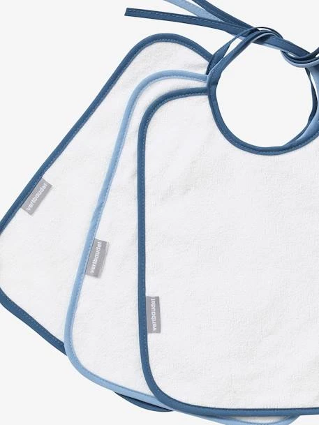 Lot De 3 Bavoirs Plastifiés Bleu - Vertbaudet 8 Lot De 3 Bavoirs Plastifiés Bleu - Vertbaudet – Image 6