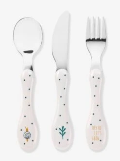 Lot De 3 Couverts 2e âge LÄSSIG Little Mateys Royal Blue - Lassig