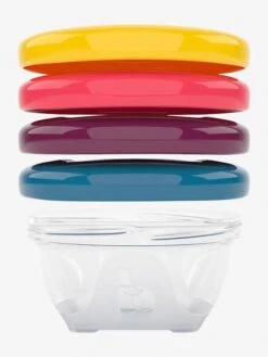 Lot De 4 Boîtes Hermétiques 120 Ml BABYMOOV Babybol Lot De 4 - Babymoov -Produits Pour Bébés Magasin lot de 4 boites hermetiques 120 ml babymoov babybol 2