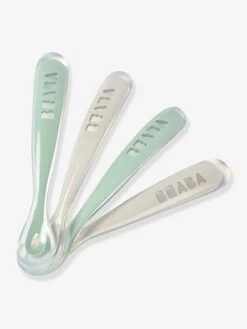 Lot De 4 Cuillères 1er âge BEABA Soft Sans BPA Bleu/gris/ocre - Beaba 11 Lot De 4 Cuillères 1er âge BEABA Soft Sans BPA Bleu/gris/ocre - Beaba -Produits Pour Bébés Magasin lot de 4 cuilleres 1er age beaba soft sans bpa 4