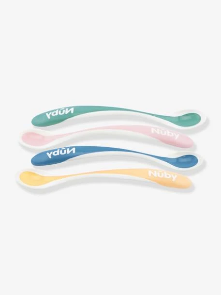 Lot De 4 Cuillères Bébé Thermosensibles NUBY Aléatoire - Nuby 4 Lot De 4 Cuillères Bébé Thermosensibles NUBY Aléatoire - Nuby – Image 2