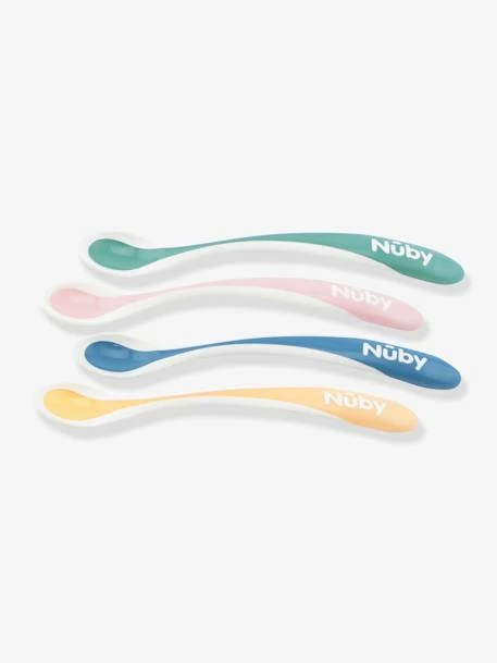 Lot De 4 Cuillères Bébé Thermosensibles NUBY Aléatoire - Nuby 3 Lot De 4 Cuillères Bébé Thermosensibles NUBY Aléatoire - Nuby