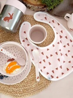 Lot De 5 Bavoirs Bébé LÄSSIG En Coton Biologique Lot De 5 Little Forest Renard - Lassig -Produits Pour Bébés Magasin lot de 5 bavoirs bebe lassig en coton biologique 2