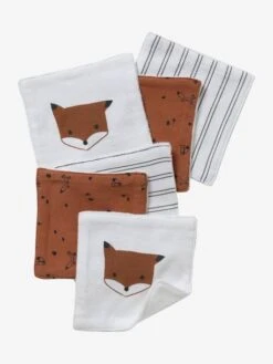 Lot De 6 Lingettes Lavables Lot Renard - Vertbaudet 9 Lot De 6 Lingettes Lavables Lot Renard - Vertbaudet -Produits Pour Bébés Magasin lot de 6 lingettes lavables 2