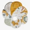 Lot De 7 Bavoirs Naissance En Coton Bio* Vertbaudet Blanc Jungle - Vertbaudet -Produits Pour Bébés Magasin lot de 7 bavoirs naissance en coton bio vertbaudet