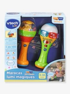 Maracas Lumi Magiques - VTECH Multicolore - Toutes Les Marques -Produits Pour Bébés Magasin maracas lumi magiques vtech 1