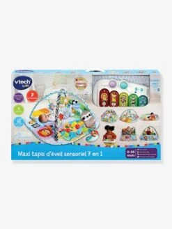 Maxi Tapis D'Eveil Sensoriel 7 En 1 - VTECH Multicolore - Toutes Les Marques -Produits Pour Bébés Magasin maxi tapis deveil sensoriel 7 en 1 vtech 2
