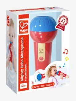 Micro à Résonance HAPE Rouge - Hape -Produits Pour Bébés Magasin micro a resonance hape 2