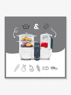 Pack Robot BABYMOOV Nutribaby+/3 Babybols Blanc - Babymoov -Produits Pour Bébés Magasin pack robot babymoov nutribaby3 babybols 3