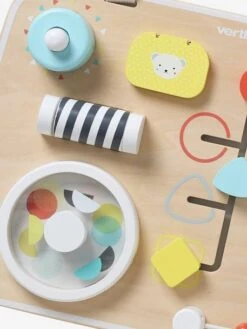 Panneau D'activités En Bois FSC® Multicolore - Vertbaudet -Produits Pour Bébés Magasin panneau dactivites en bois fsc 3
