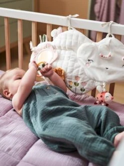 Panneau D'activités En Tissu PAYS ROSE Multicolore - Vertbaudet -Produits Pour Bébés Magasin panneau dactivites en tissu pays rose 4