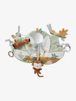 Panneau D'activités Musical En Tissu TANZANIE Blanc - Vertbaudet -Produits Pour Bébés Magasin panneau dactivites musical en tissu tanzanie 1