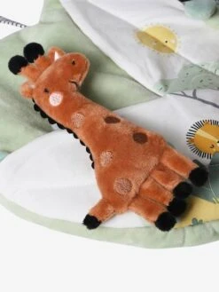 Panneau D'activités Musical En Tissu TANZANIE Blanc - Vertbaudet -Produits Pour Bébés Magasin panneau dactivites musical en tissu tanzanie 3