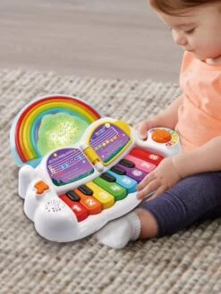 Piano Arc-en-ciel Lumi Magique - VTECH Multicolore - Toutes Les Marques -Produits Pour Bébés Magasin piano arc en ciel lumi magique vtech 2