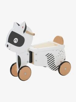 Porteur Coffre Raton Masqué En Bois FSC® Multicolore - Vertbaudet -Produits Pour Bébés Magasin porteur coffre raton masque en bois fsc 1