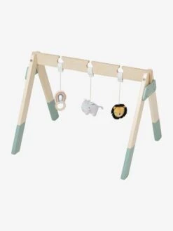 Portique D'éveil En Bois FSC® Multicolore - Vertbaudet -Produits Pour Bébés Magasin portique deveil en bois fsc 3