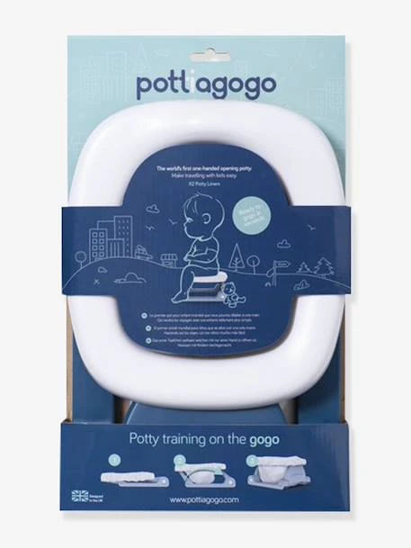 Pot D’hygiène Pliable POTTIAGOGO Bleu - Pottiagogo 4 Pot D’hygiène Pliable POTTIAGOGO Bleu - Pottiagogo – Image 2