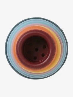 Pyramide à Empiler En Silicone Multicolor - Vertbaudet -Produits Pour Bébés Magasin pyramide a empiler en silicone 2