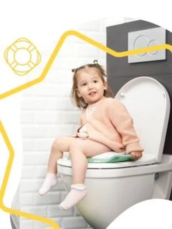 Réducteur De Toilettes BADABULLE Montagne Vert-blanc - Badabulle 9 Réducteur De Toilettes BADABULLE Montagne Vert-blanc - Badabulle -Produits Pour Bébés Magasin reducteur de toilettes badabulle montagne 1