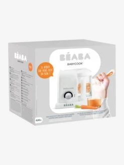 Robot 4 En 1 BEABA Babycook Solo Blanc/vert - Beaba -Produits Pour Bébés Magasin robot 4 en 1 beaba babycook solo 3