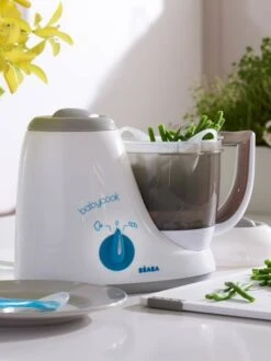 Robot BEABA Babycook Original Blanc/bleu/gris - Beaba -Produits Pour Bébés Magasin robot beaba babycook original 1