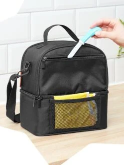 Sac Isotherme Pick & Go BADABULLE Noir - Badabulle -Produits Pour Bébés Magasin sac isotherme pick go badabulle 2