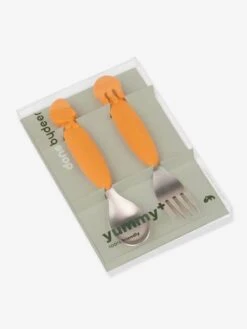 Set 2 Couverts DONE BY DEER YummyPlus Sea Friends Rose - Done By Deer -Produits Pour Bébés Magasin set 2 couverts done by deer yummyplus sea friends 3