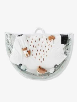 Tapis D'éveil Avec Arche Renard Vert Gris - Vertbaudet -Produits Pour Bébés Magasin tapis deveil avec arche renard 3