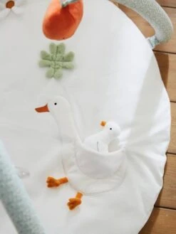 Tapis D'éveil Avec Arches En Coton Nid D'abeille LOVELY FARM Lovely Farm - Multicolore - Vertbaudet -Produits Pour Bébés Magasin tapis deveil avec arches en coton nid dabeille lovely farm 2