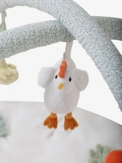 Tapis D'éveil Avec Arches En Coton Nid D'abeille LOVELY FARM Lovely Farm - Multicolore - Vertbaudet -Produits Pour Bébés Magasin tapis deveil avec arches en coton nid dabeille lovely farm 4