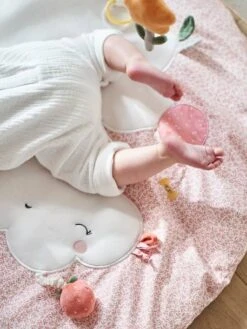 Tapis D'éveil Avec Arches VOYAGE AU PAYS ROSE Rose - Vertbaudet -Produits Pour Bébés Magasin tapis deveil avec arches voyage au pays rose 2