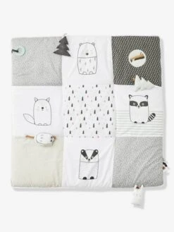 Tapis D'éveil BLACK&PLAY Blanc - Vertbaudet -Produits Pour Bébés Magasin tapis deveil blackplay 2