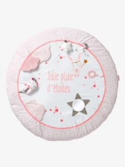 Tapis D'éveil Féérie écru/rose - Vertbaudet -Produits Pour Bébés Magasin tapis deveil feerie 1