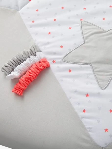 Tapis D'éveil Pluie D'étoiles Blanc Imprimé - Vertbaudet 8 Tapis D'éveil Pluie D'étoiles Blanc Imprimé - Vertbaudet – Image 6