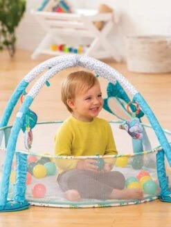 Tapis D'éveil Transformable En Aire à Balles Infantino Vert - Infantino -Produits Pour Bébés Magasin tapis deveil transformable en aire a balles infantino 2