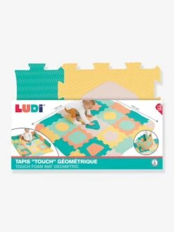 Tapis Géométrique Touch LUDI Multicolore - Ludi -Produits Pour Bébés Magasin tapis geometrique touch ludi 2