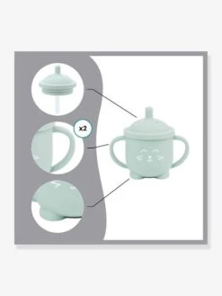 Tasse Isy BABYMOOV Vert Sauge - Babymoov -Produits Pour Bébés Magasin tasse isy babymoov 3