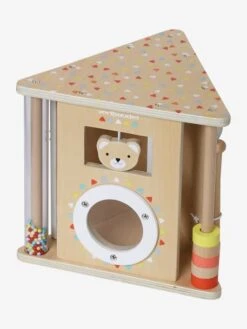 Triangle D'activités Musicales En Bois FSC® Beige - Vertbaudet -Produits Pour Bébés Magasin triangle dactivites musicales en bois fsc 2