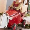 Voiture Porteur à Pédales En Métal Rouge - Vertbaudet -Produits Pour Bébés Magasin voiture porteur a pedales en metal